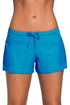 Sexy Acid Blue Women Swim Boardshort